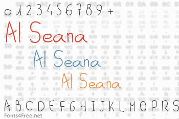 Al Seana Font