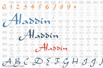 Aladdin Font