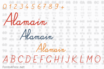 Alamain Font