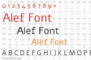 Alef Font