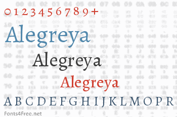 Alegreya Font