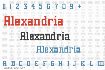 Alexandria Font