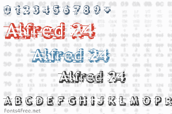 Alfred 24 Font