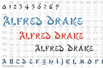 Alfred Drake Font