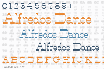 Alfredos Dance Font