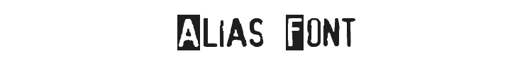 Alias Font