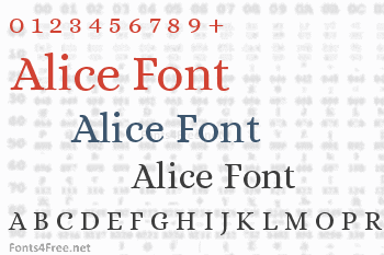 Alice Font