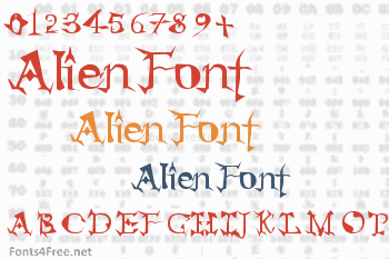 Alien Font