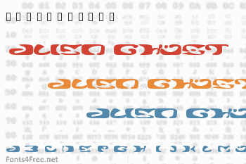 Alien Ghost 2 Font