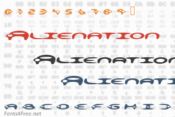 Alienation Font