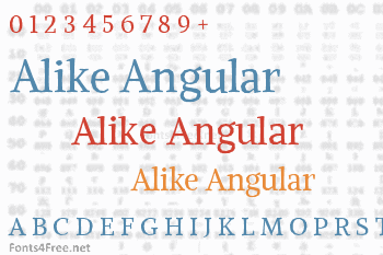 Alike Angular Font