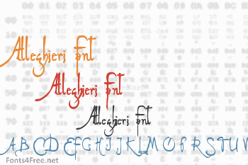 Alleghieri Font