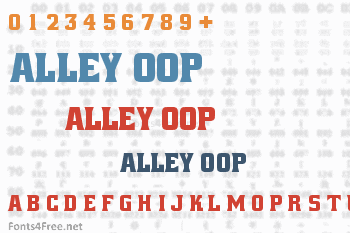 Alley Oop Font