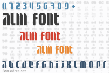 Alm Font