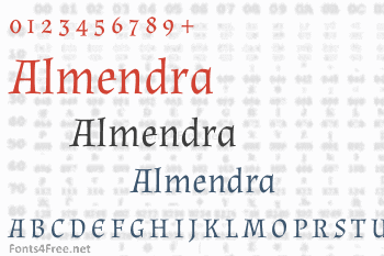 Almendra Font