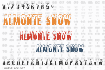 Almonte Snow Font