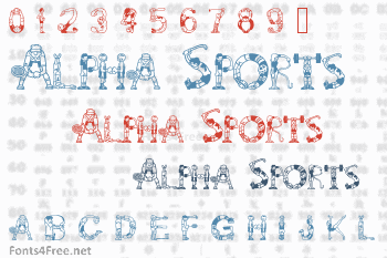 Alpha Sports Font