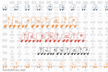 AlphaCar Font