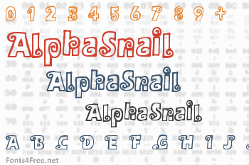 AlphaSnail Font