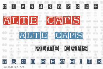 Alte Caps Font