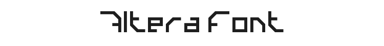 Altera Font