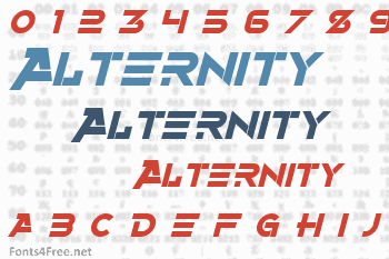 Alternity Font