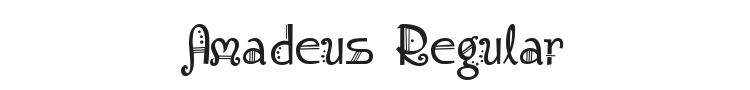 Amadeus Regular Font