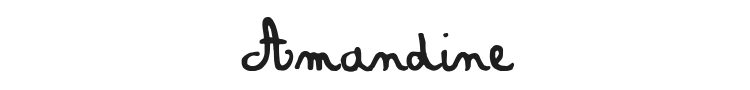 Amandine Font Preview