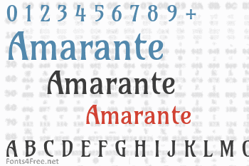 Amarante Font