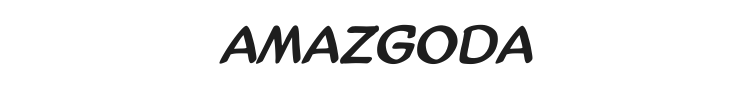 AmazGoDa Font