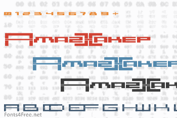 AmazXakep Font