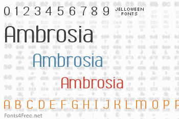 Ambrosia Font