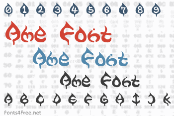 Ame Font