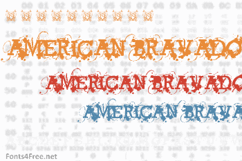 American Bravado Font