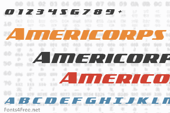 Americorps Font