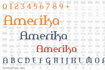 Amerika Font