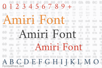 Amiri Font