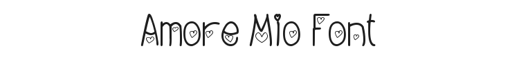 Amore Mio Font