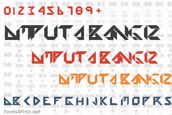 Amputa Bangiz Font