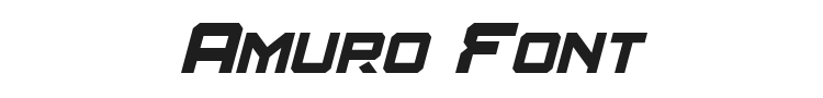 Amuro Font