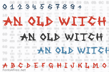 An Old Witch Font