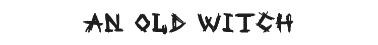 An Old Witch Font