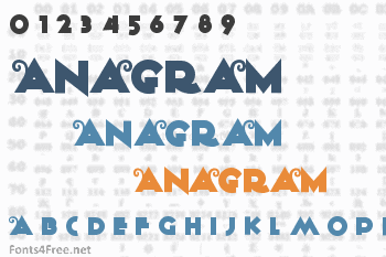 Anagram Font