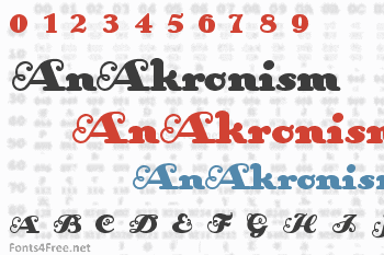 AnAkronism Font