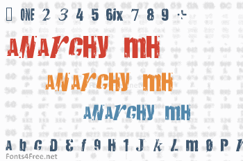 Anarchy Mh Font