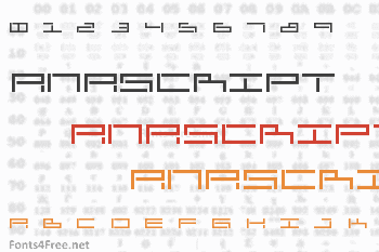 AnaScript Font