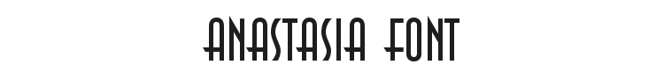 Anastasia Font Preview