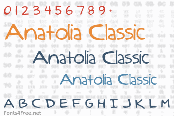 Anatolia Classic Font