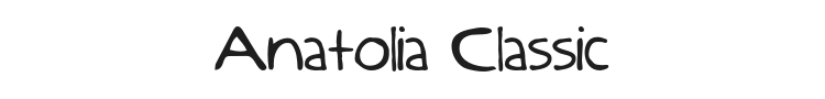 Anatolia Classic Font