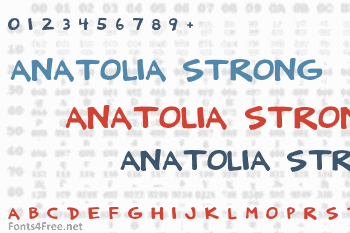 Anatolia Strong Font
